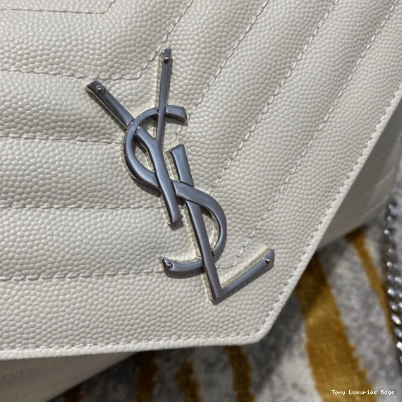 Tony Luxuries CHAIN CASSANDRE MATELASSÉ WALLET YSL 0814